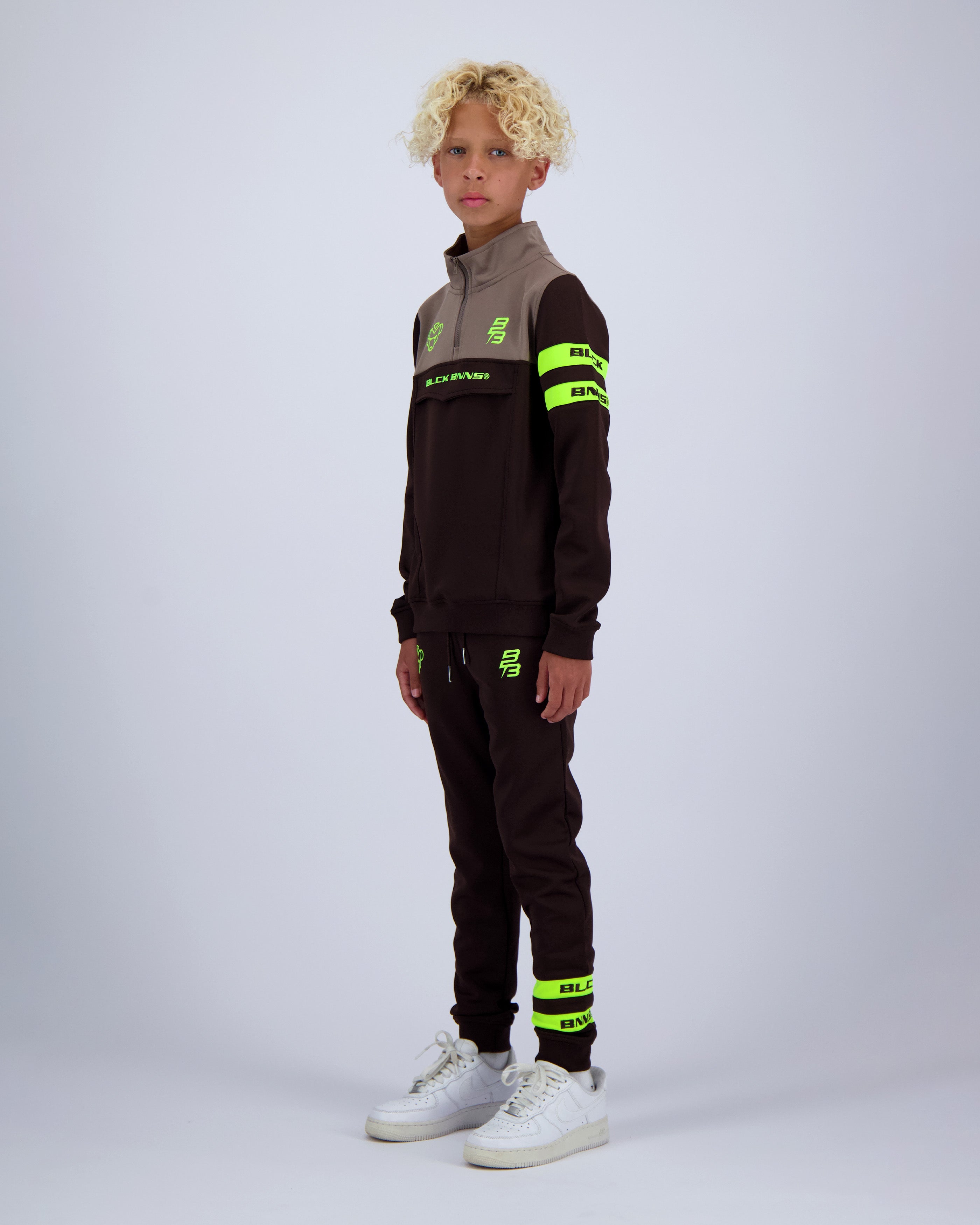 KIDS LIMIT TRACKSUIT | Brown