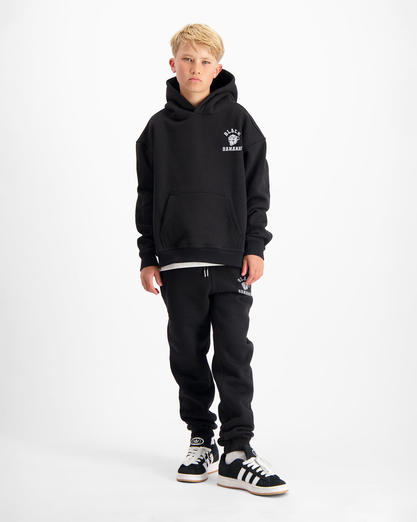 KIDS VARSITY SWEATSUIT | Black