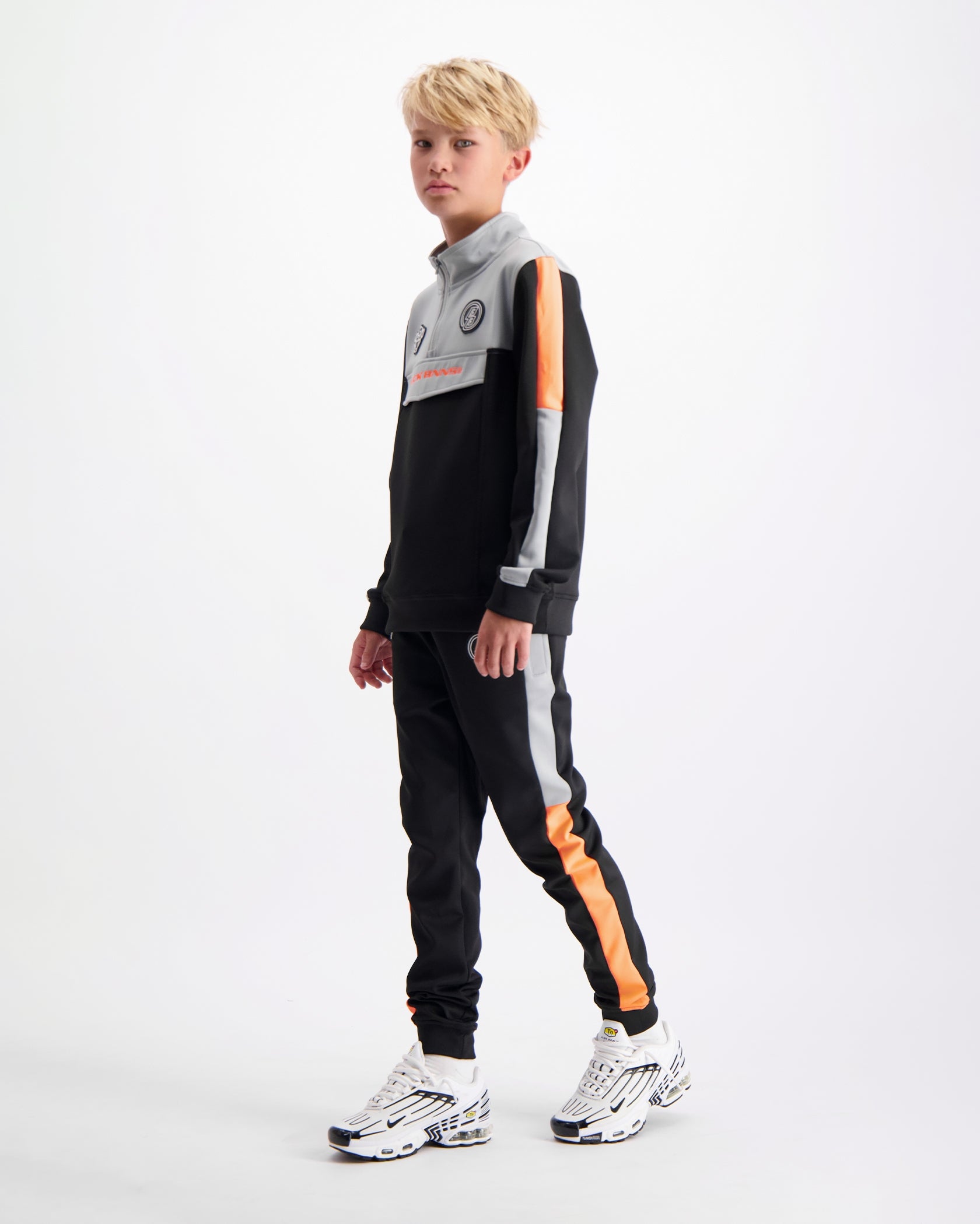 KIDS VICTORY TRACKSUIT | Black