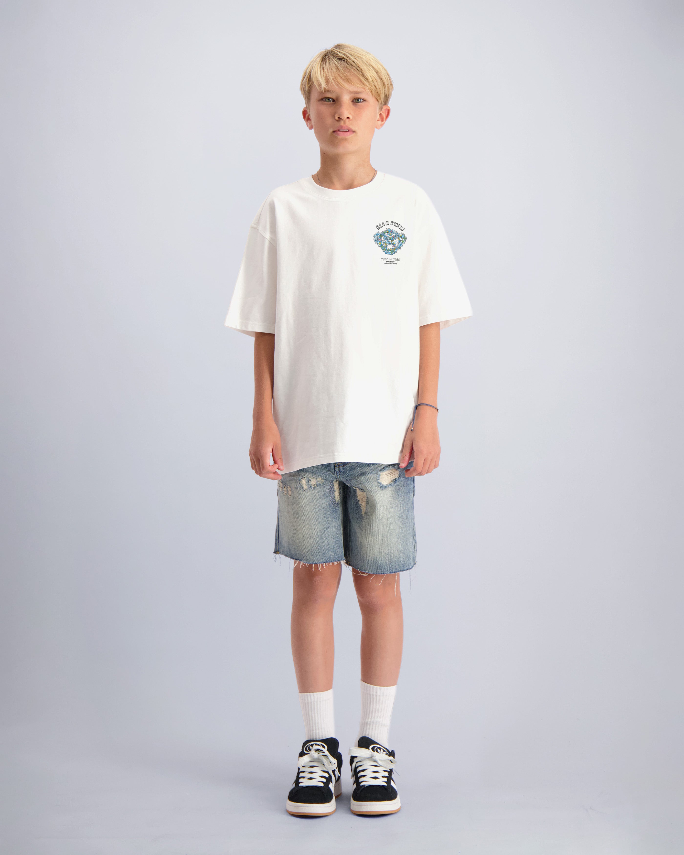 KIDS WAVE T-SHIRT | Weiß