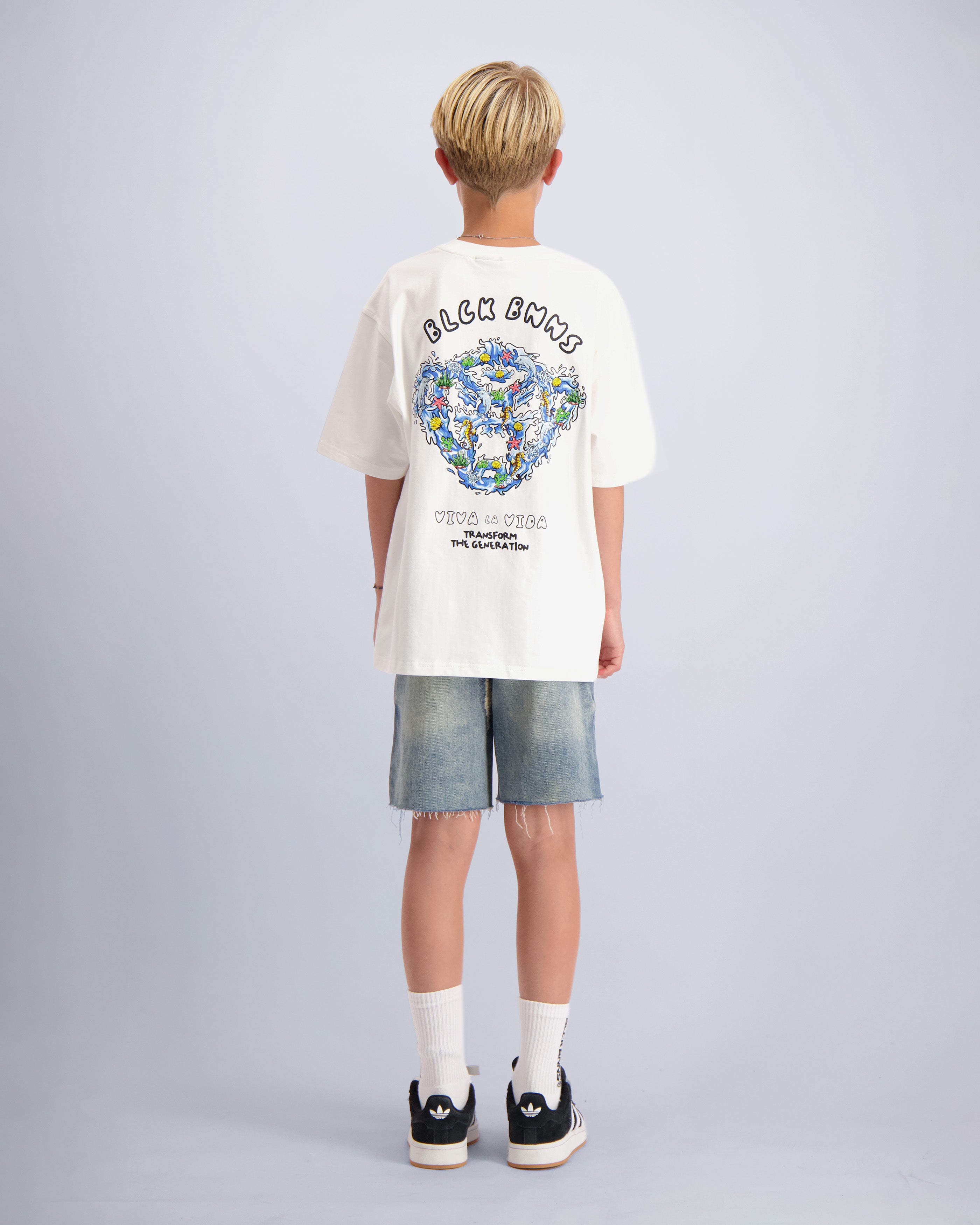 KIDS WAVE T-SHIRT | Weiß