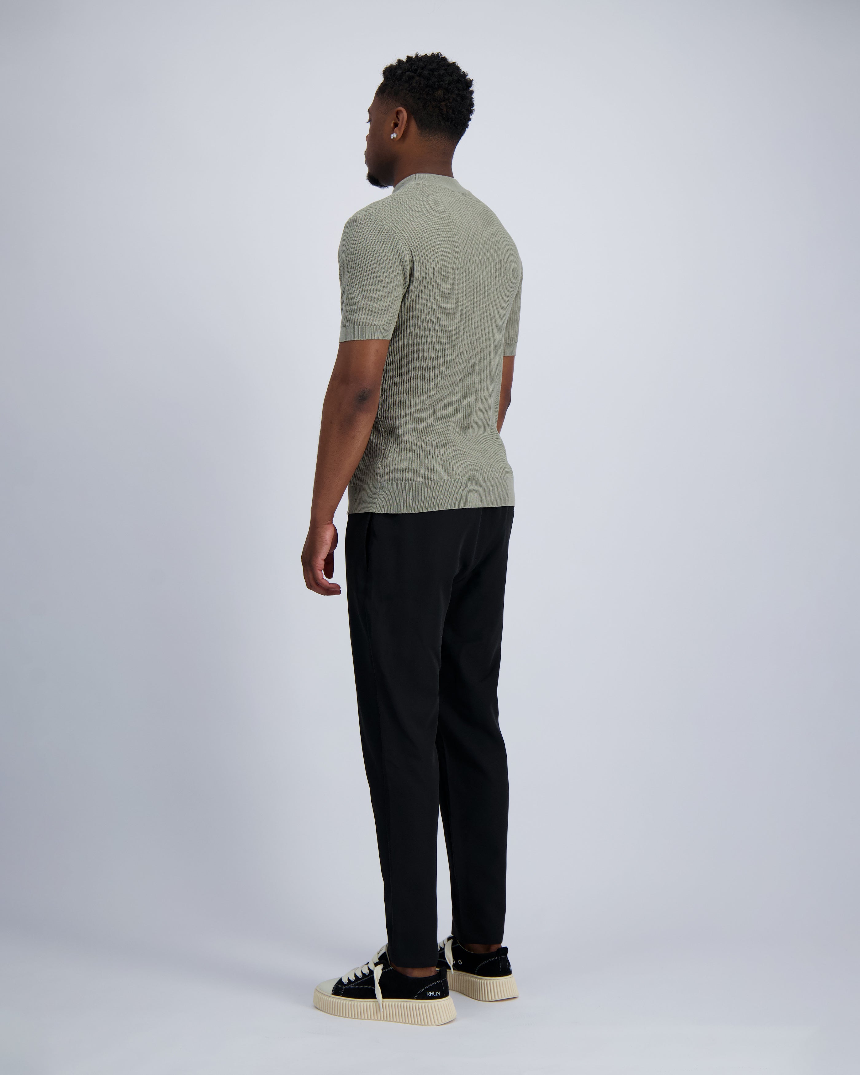 Strick t-shirt  Grün