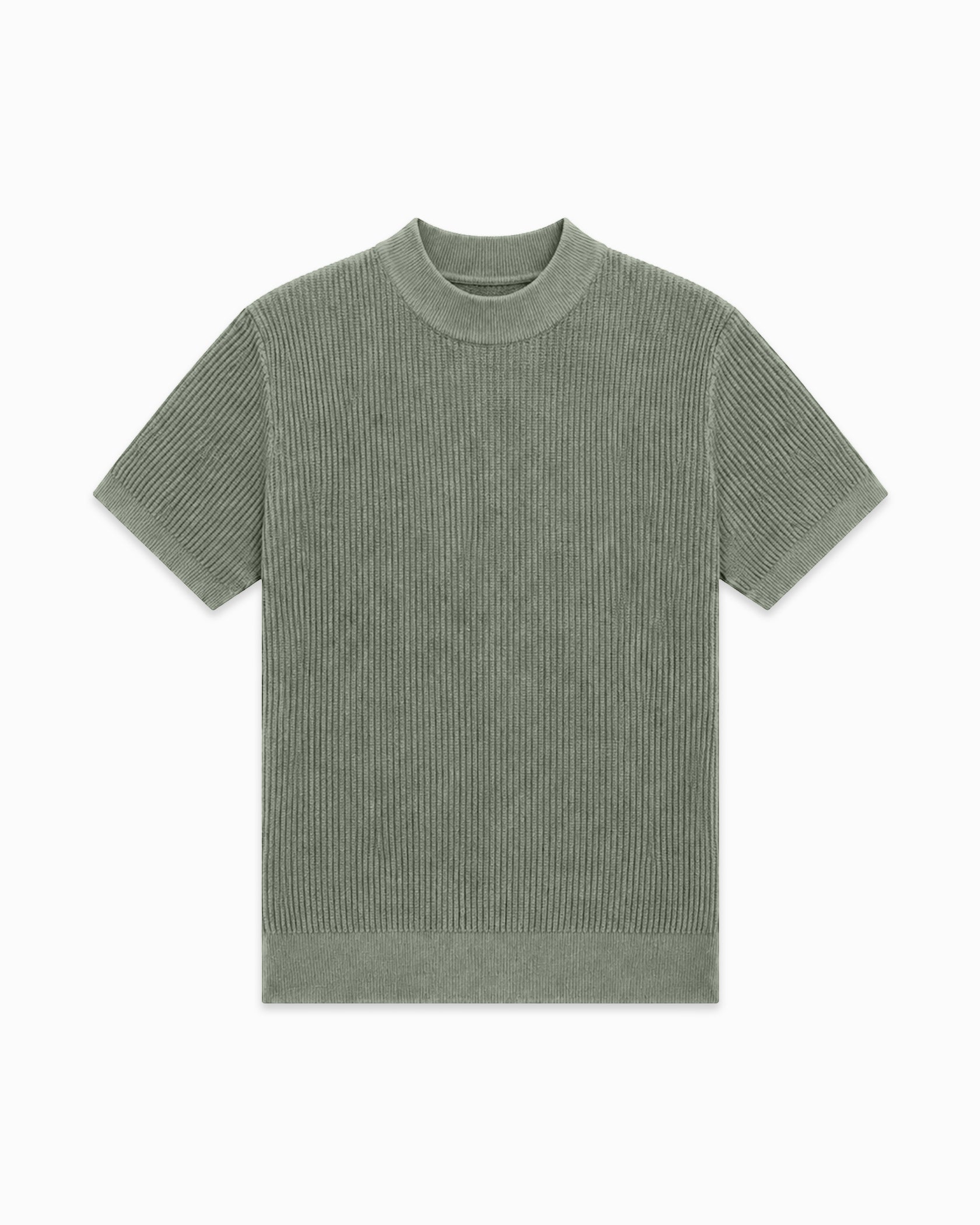 KNIT TEE | Green