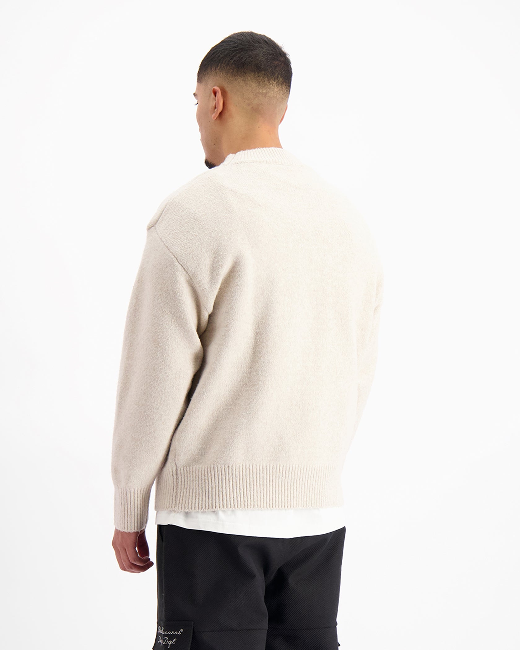 KNITTED SWEATER | Beige