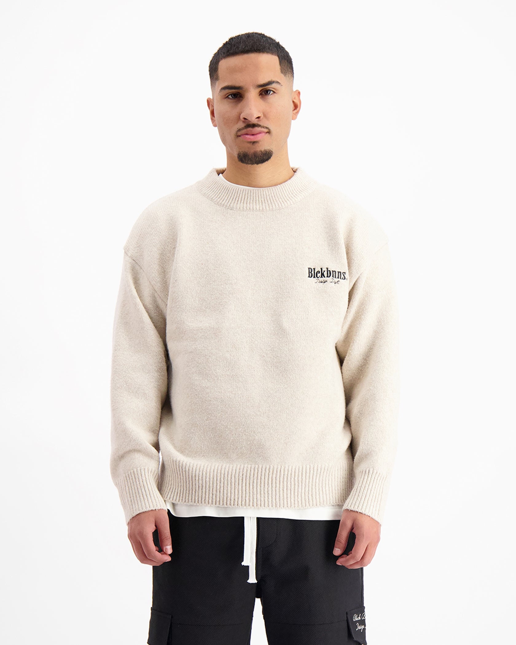 KNITTED SWEATER | Beige
