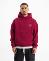 LES FLEUR HOODIE | Burgundy