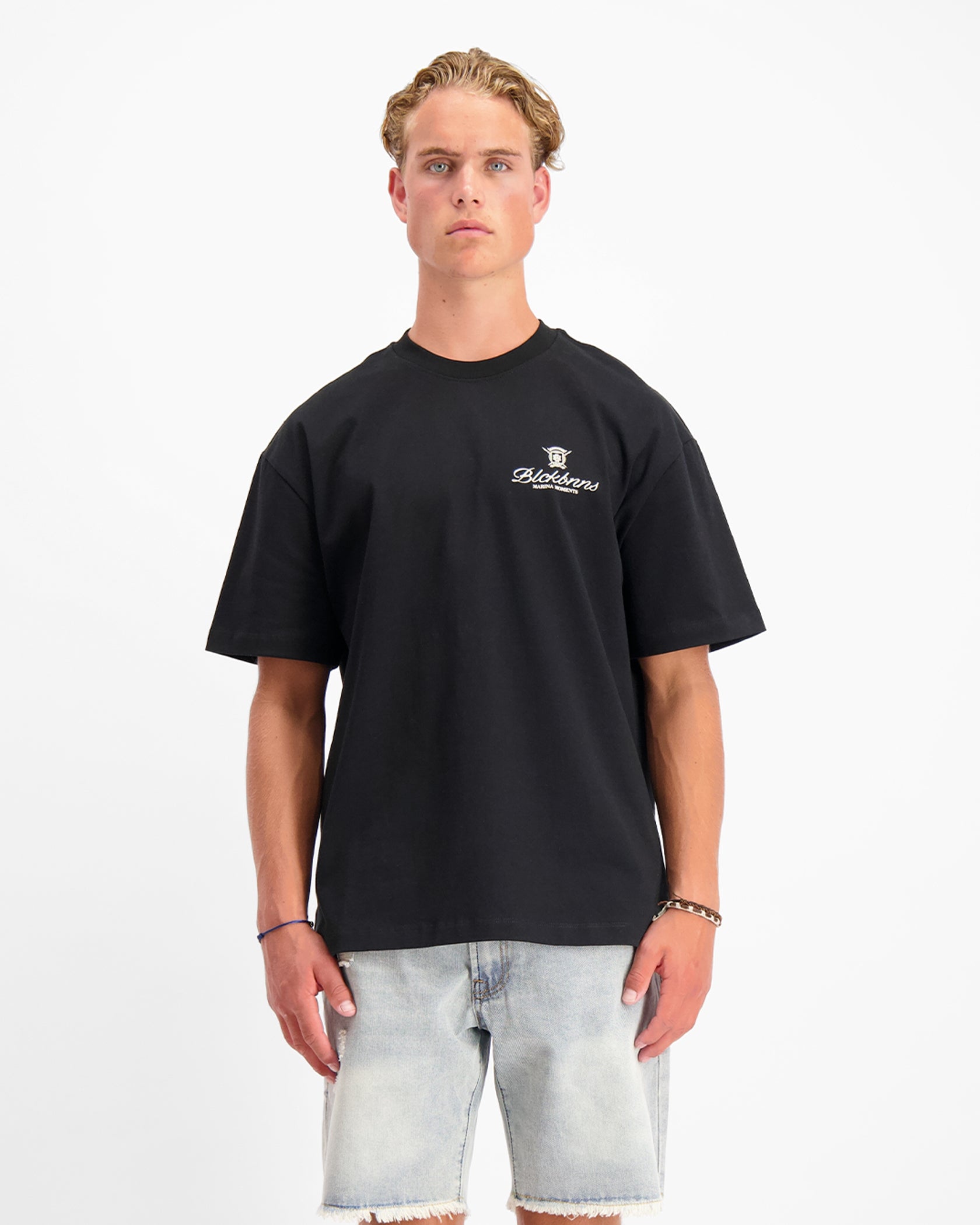 MARINA T-SHIRT | Zwart