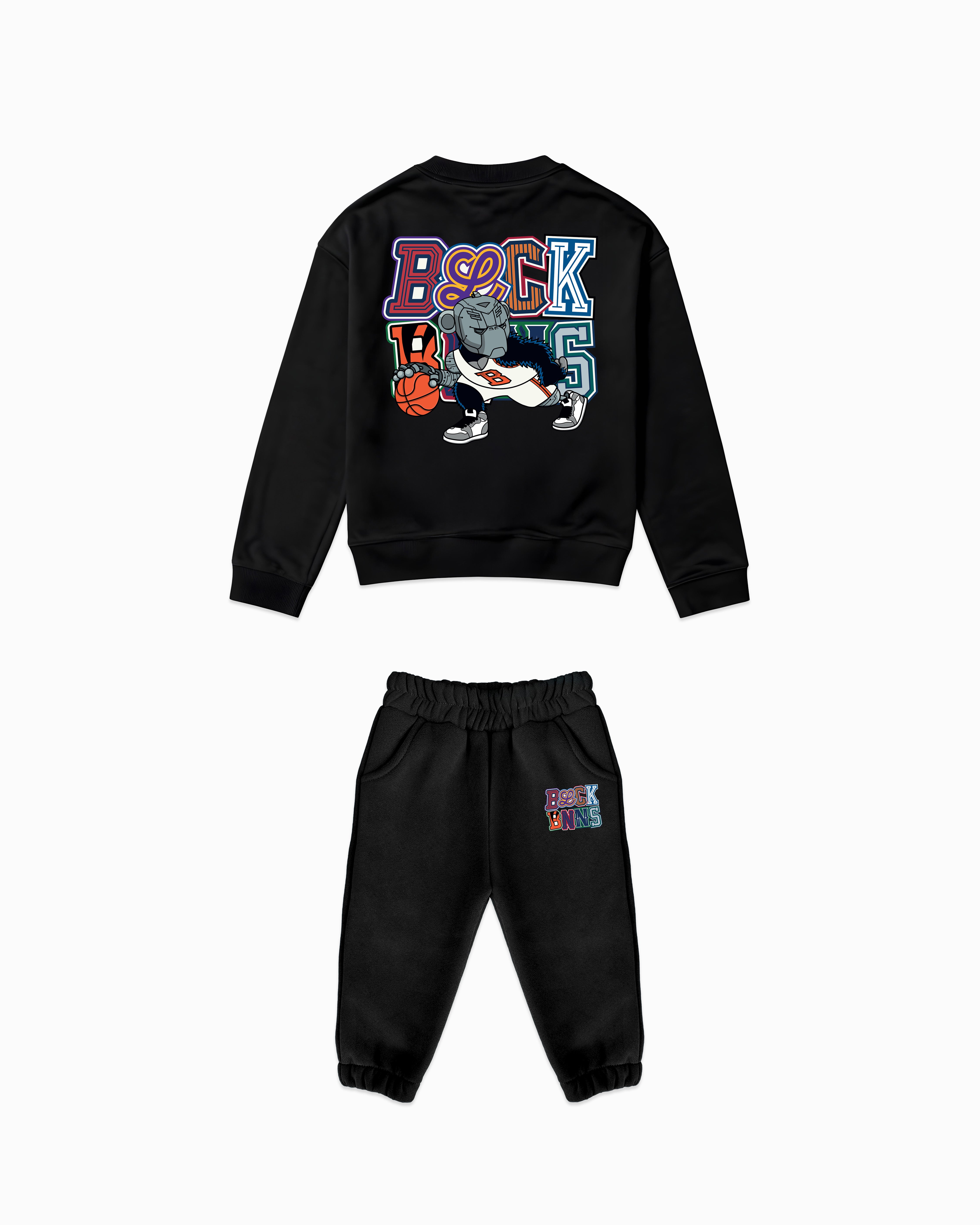 MC DRIBBLE SWEATSUIT | Black