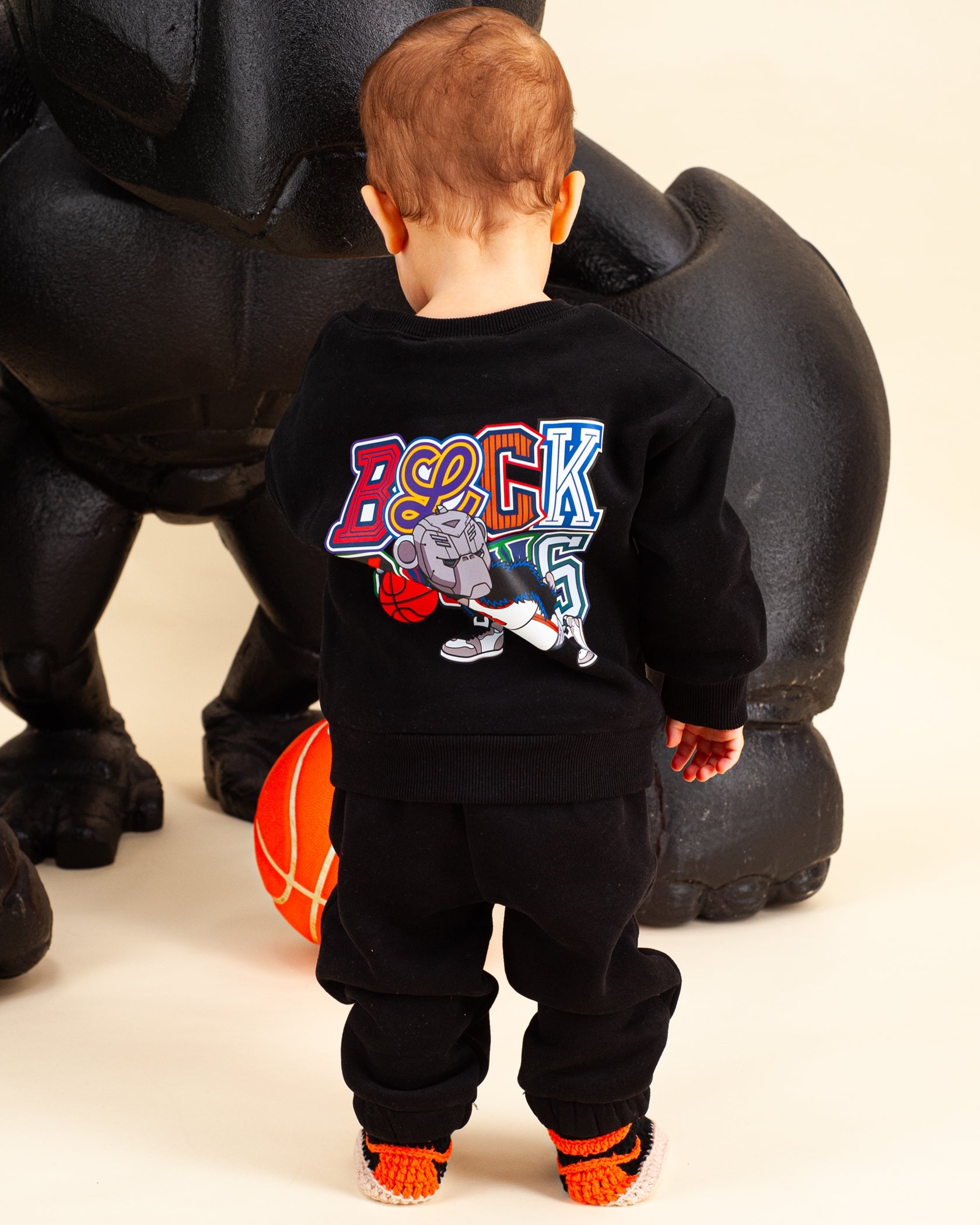 MC DRIBBLE SWEATSUIT | Black