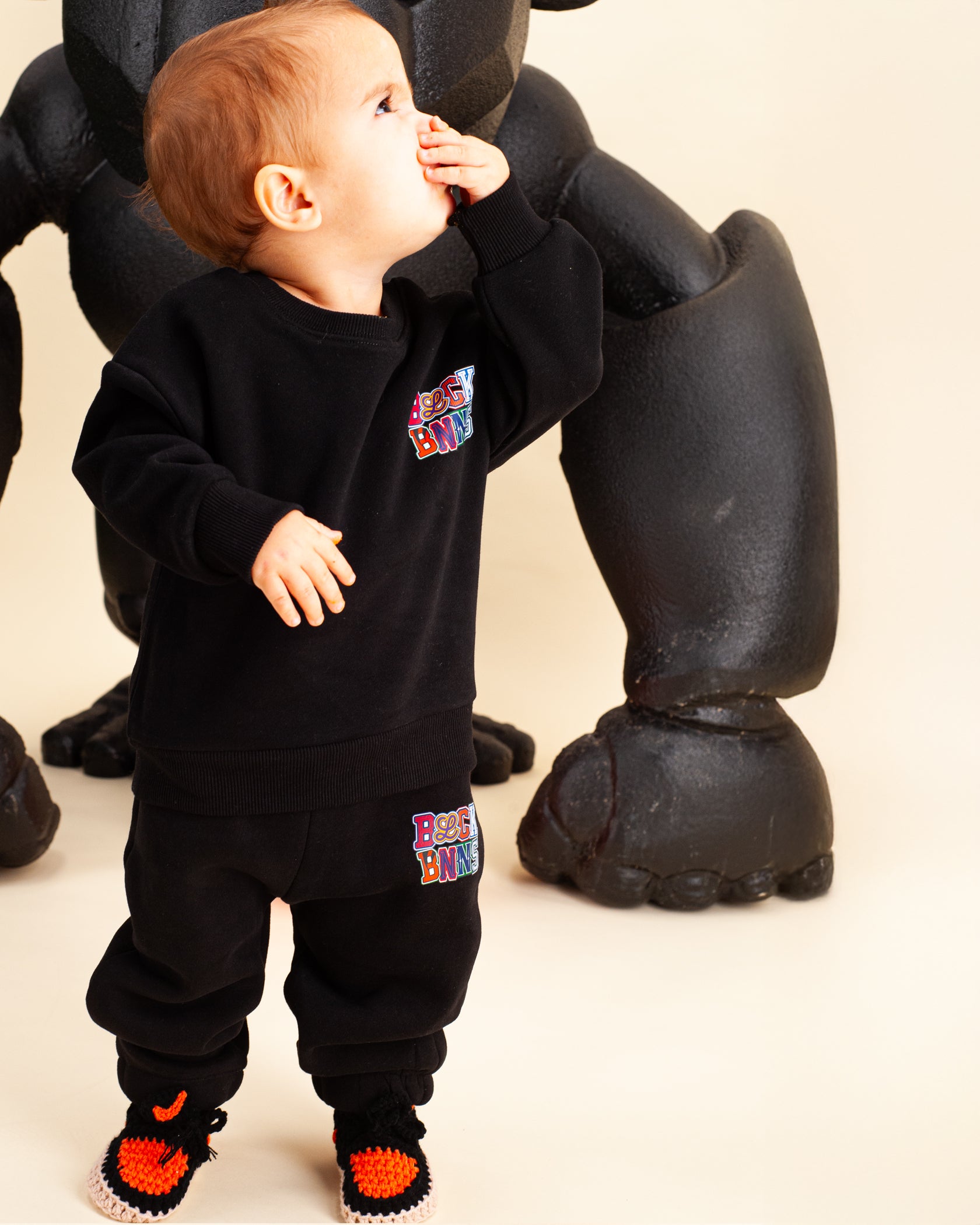 MC DRIBBLE SWEATSUIT | Black