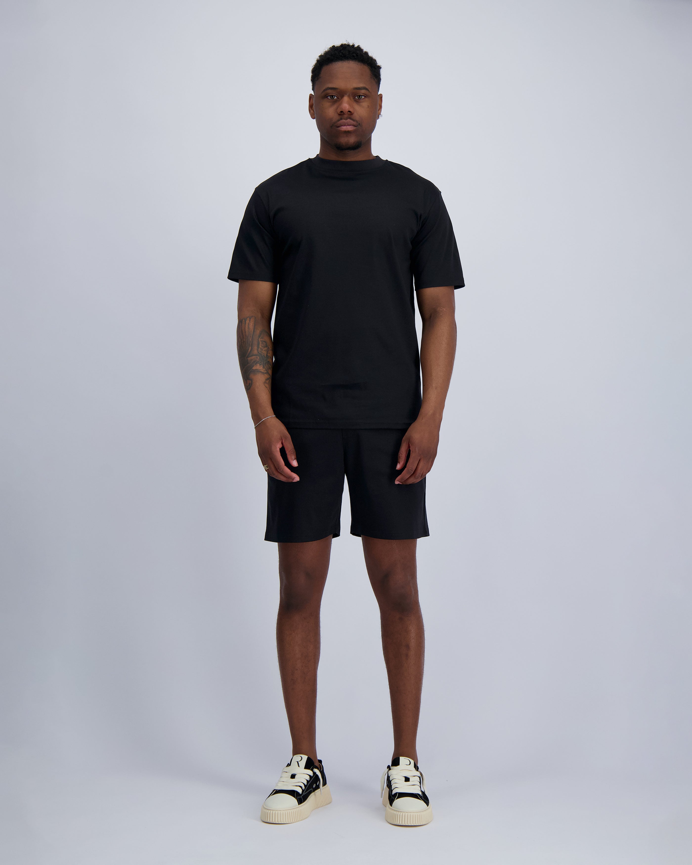 Camiseta mercerizada Camiseta | Negro