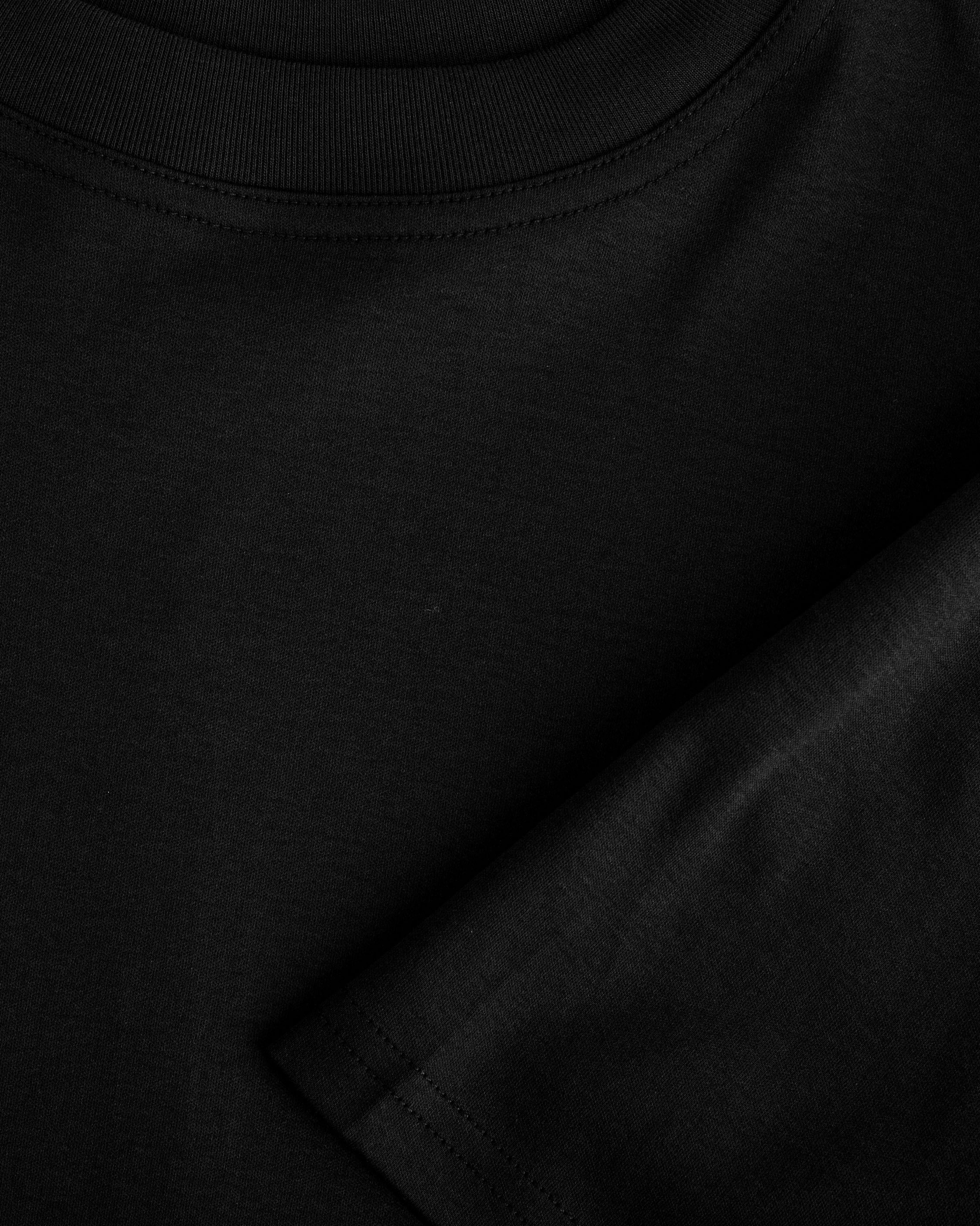 Camiseta mercerizada Camiseta | Negro