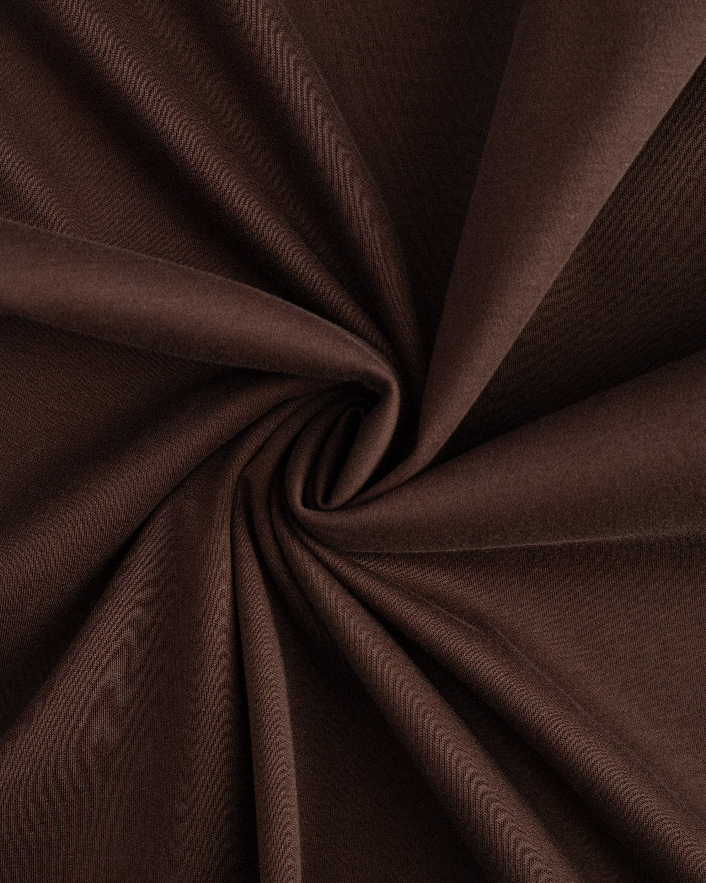 MERCERISED TEE TWINSET | Brown