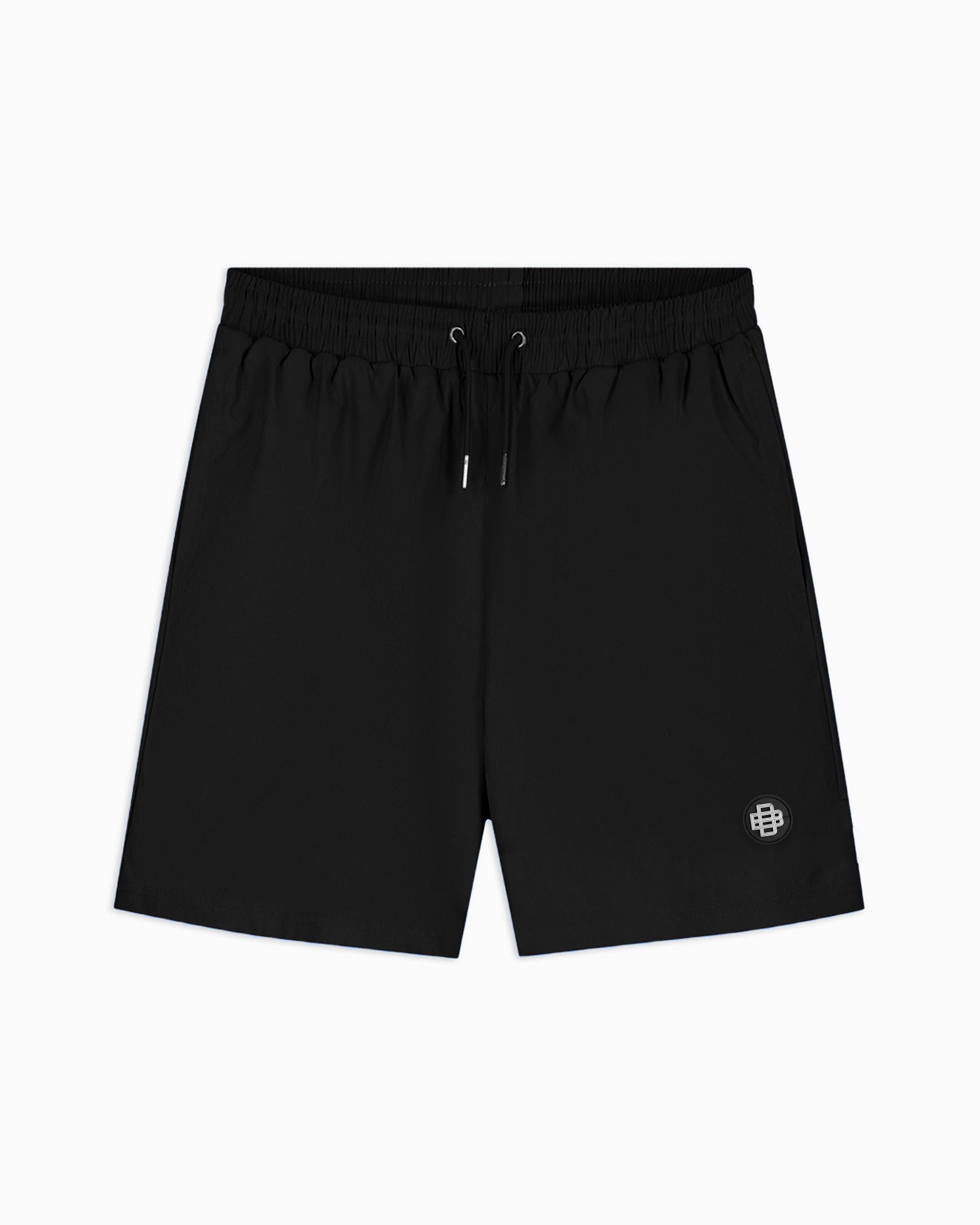 MONOGRAM PLATE SWIMSHORTS | Black