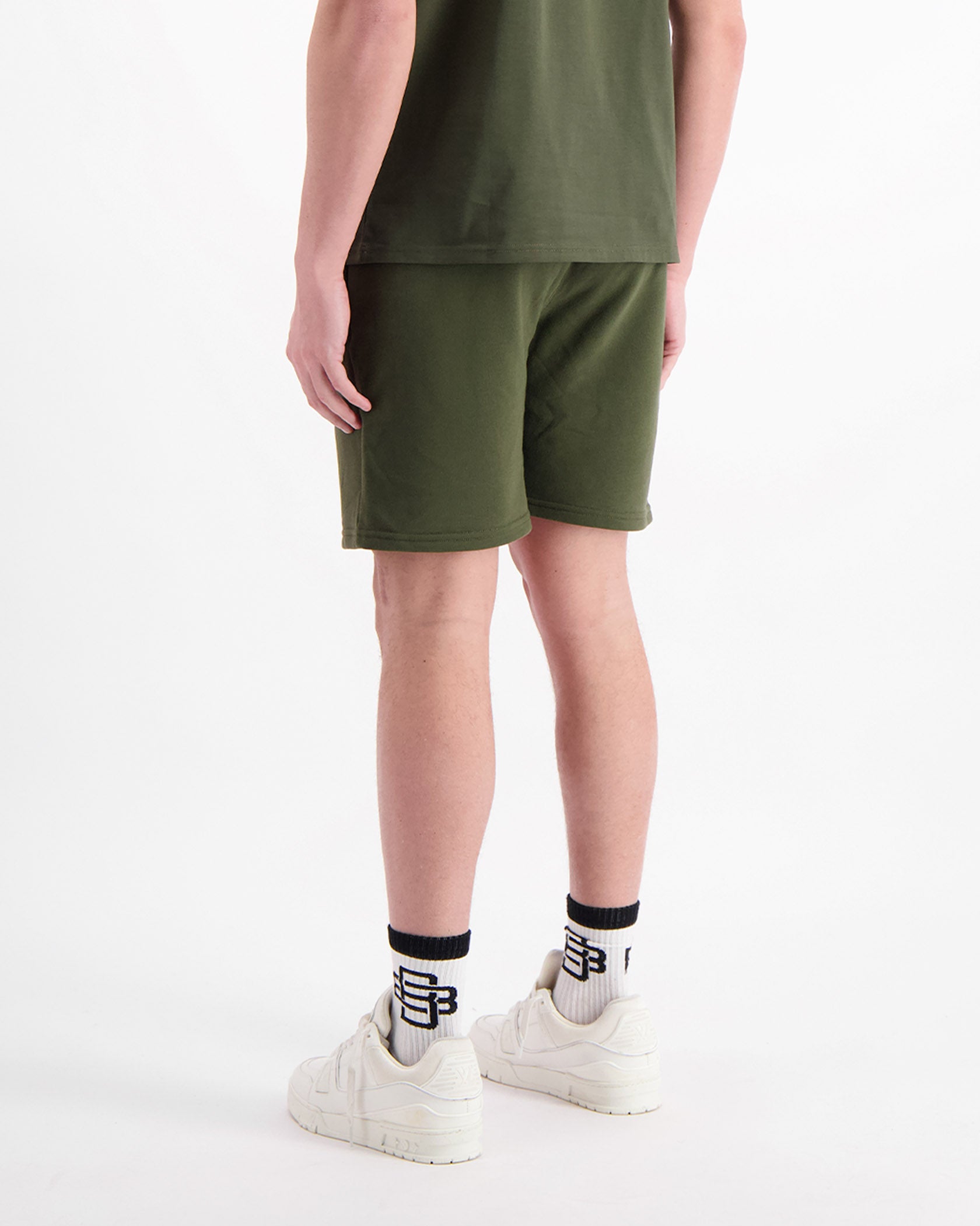 MONO RELAX SWEATSHORTS | Green