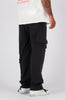 MONOGRAM TECH CARGO PANTS | Black