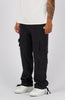 MONOGRAM TECH CARGO PANTS | Black