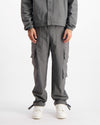 MONOGRAM TECH CARGO PANTS | Charcoal