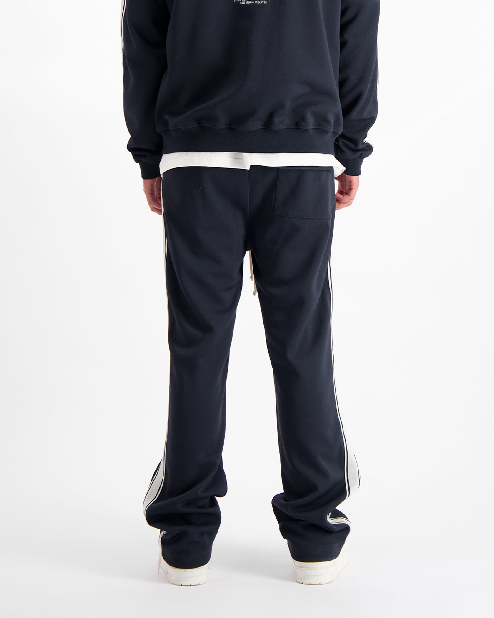 MONOGRAM TRACKPANTS | Navy