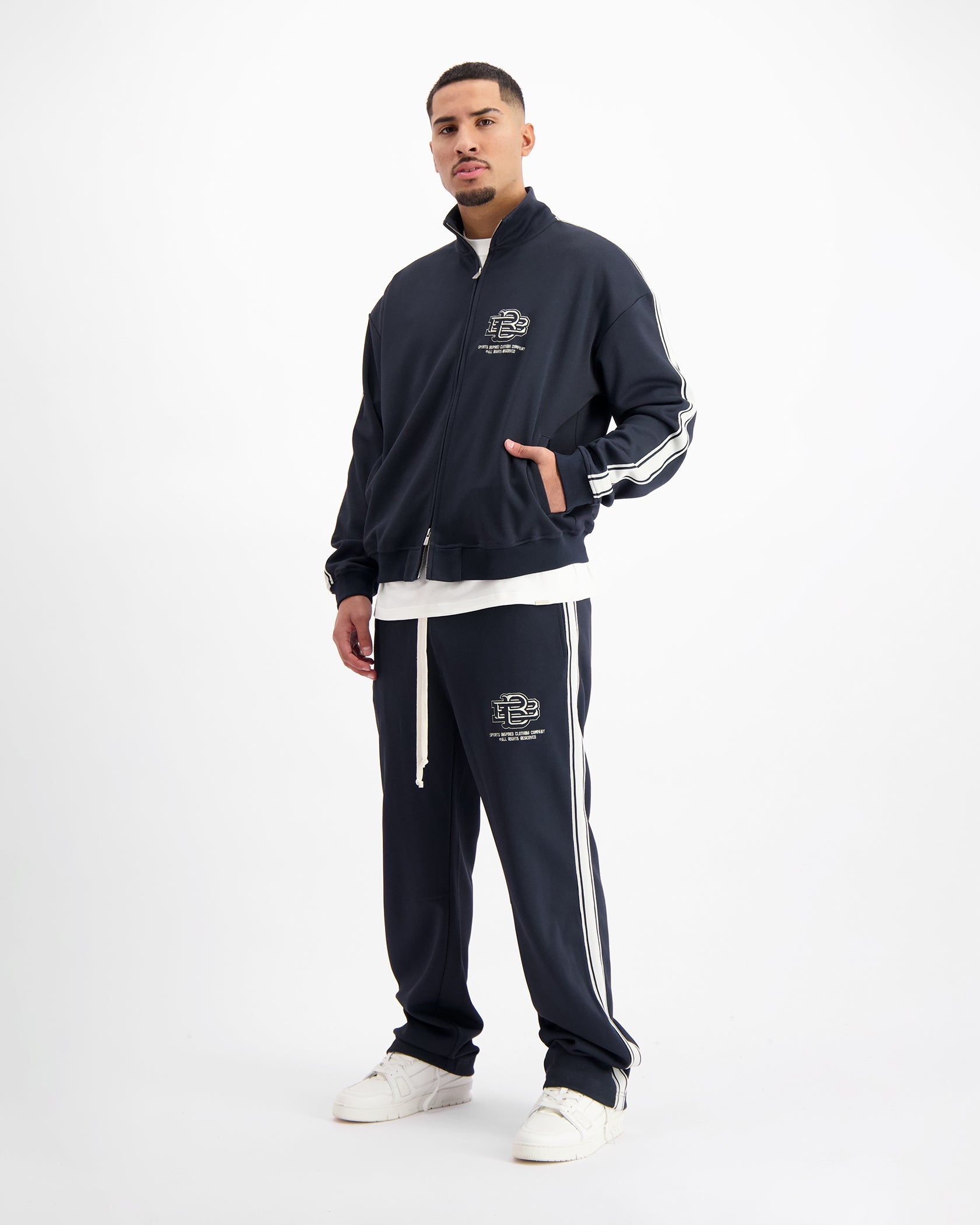 MONOGRAM TRACKSUIT | Navy
