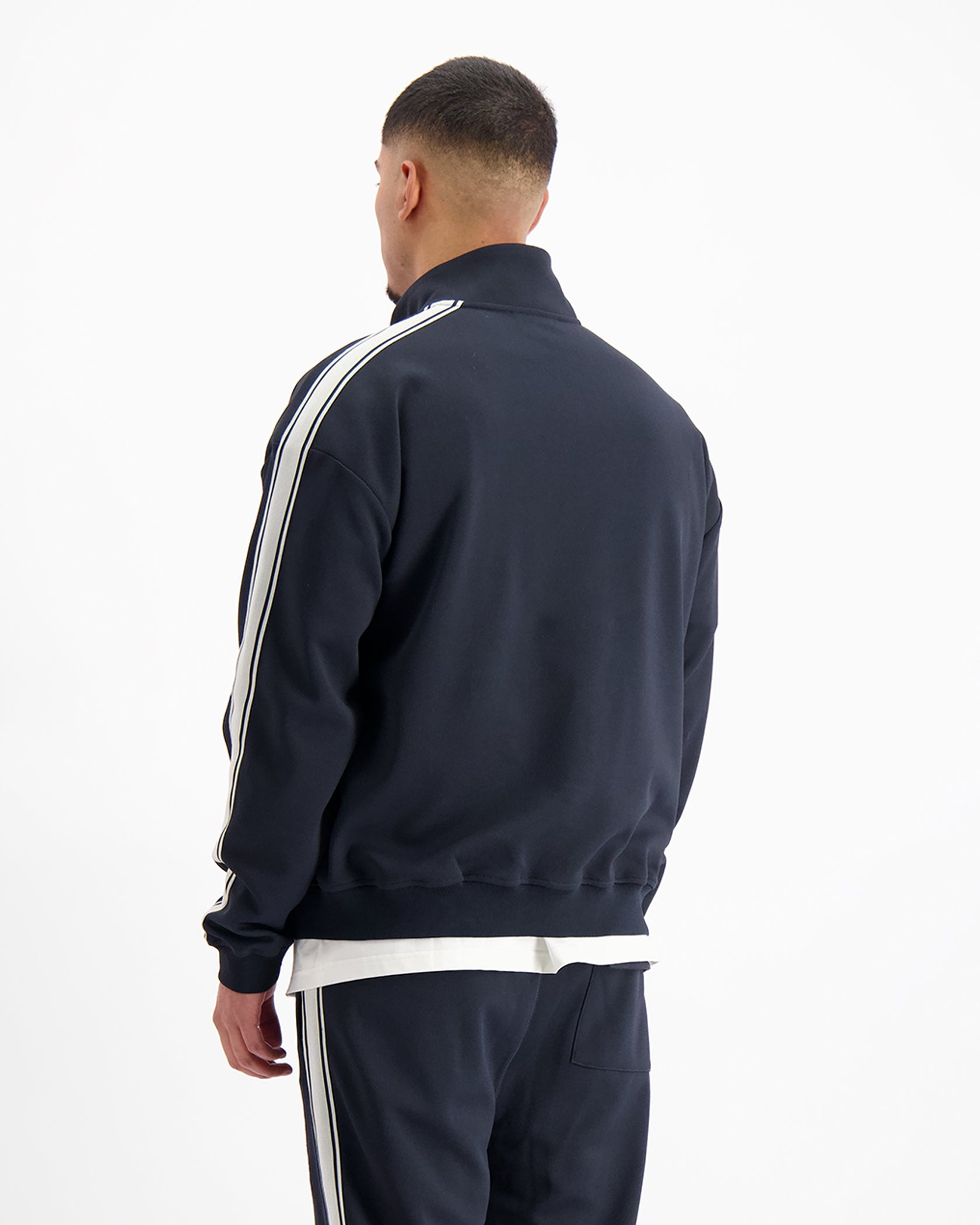 MONOGRAM TRACKTOP | Navy