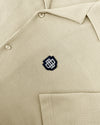 MONOGRAM WAFFLE SHIRT | Beige