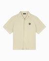 MONOGRAM WAFFLE SHIRT | Beige