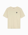 MONOGRAM WAFFLE T-SHIRT | Beige