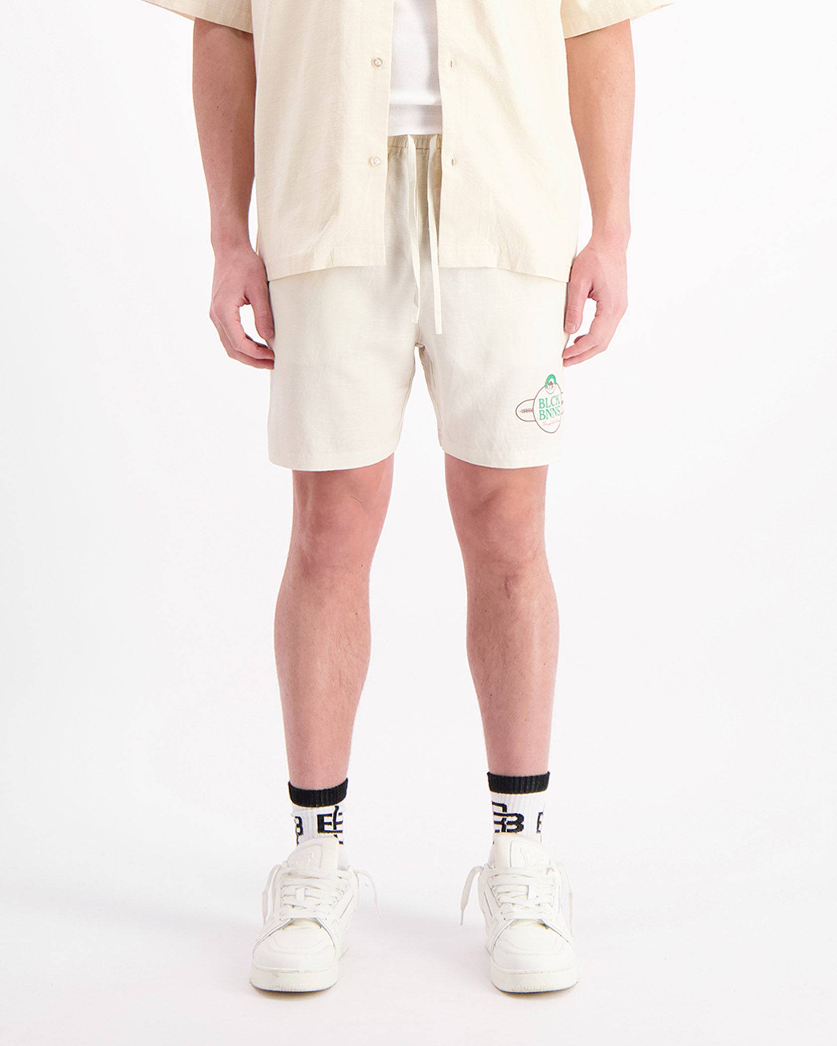NOMAD LINEN SHORTS | Sand