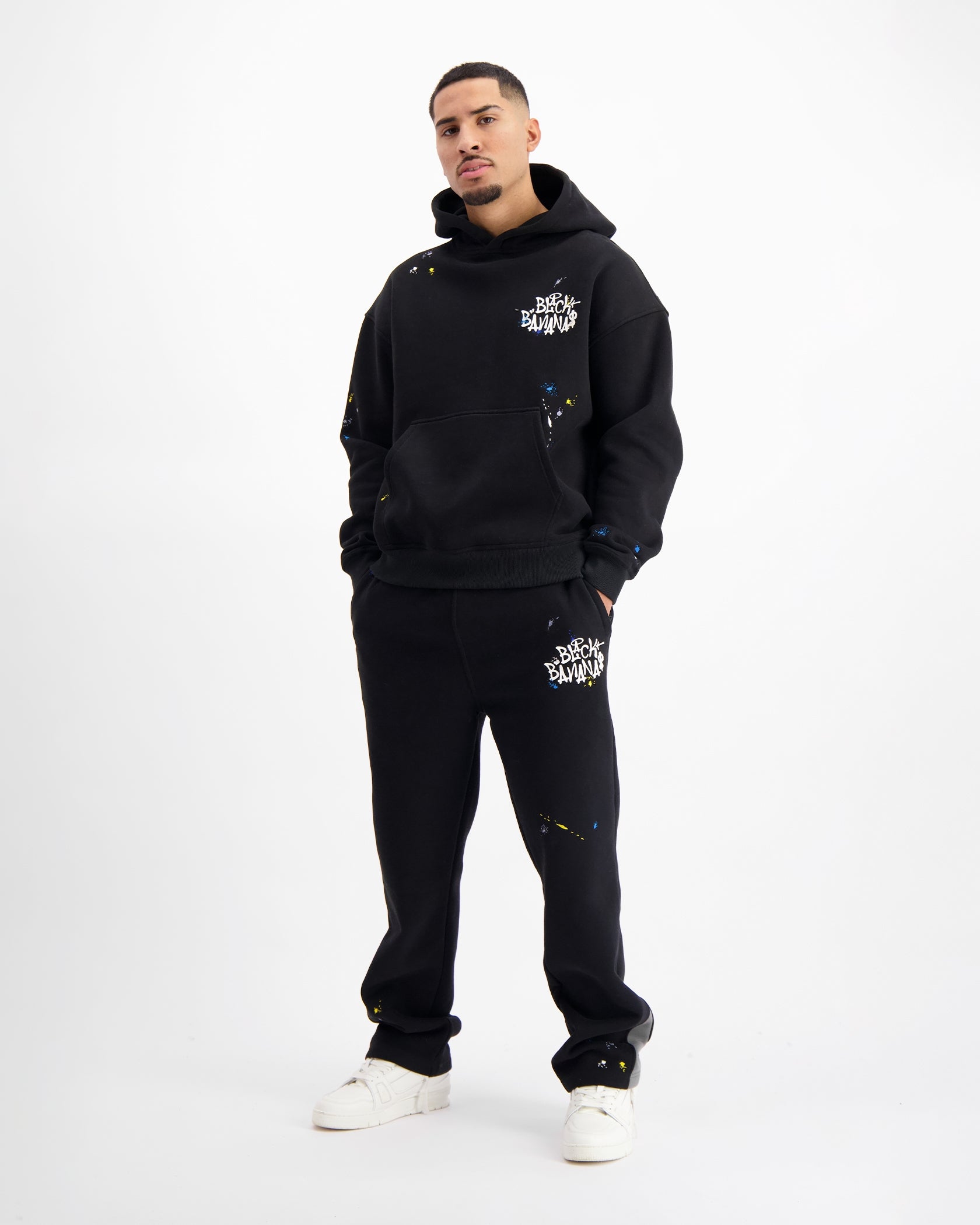 PAINTER HOODIE | Black