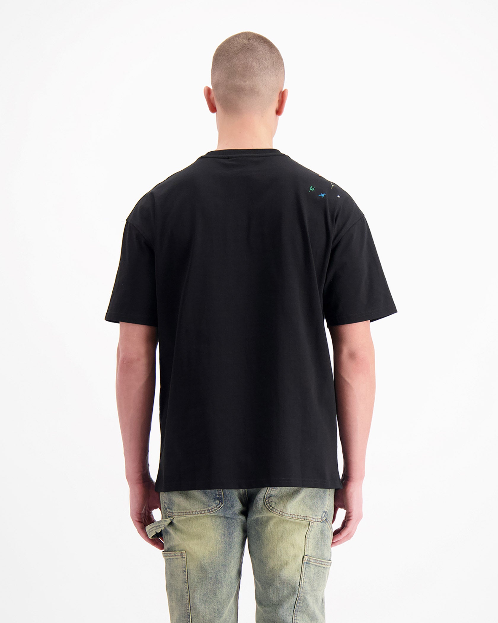 PAINTERS T-SHIRT | Black