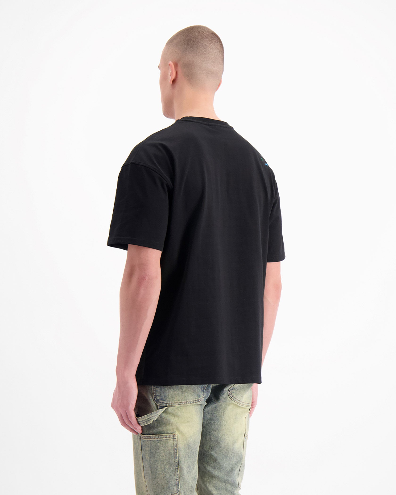 PAINTERS T-SHIRT | Black