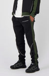 Panel-V2 Trackpants | Moss Green