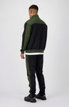 Panel-V2 Trackpants | Moss Green