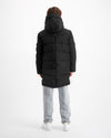 KIDS PLATE PARKA JACKET | Black