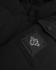 KIDS PLATE PARKA JACKET | Black