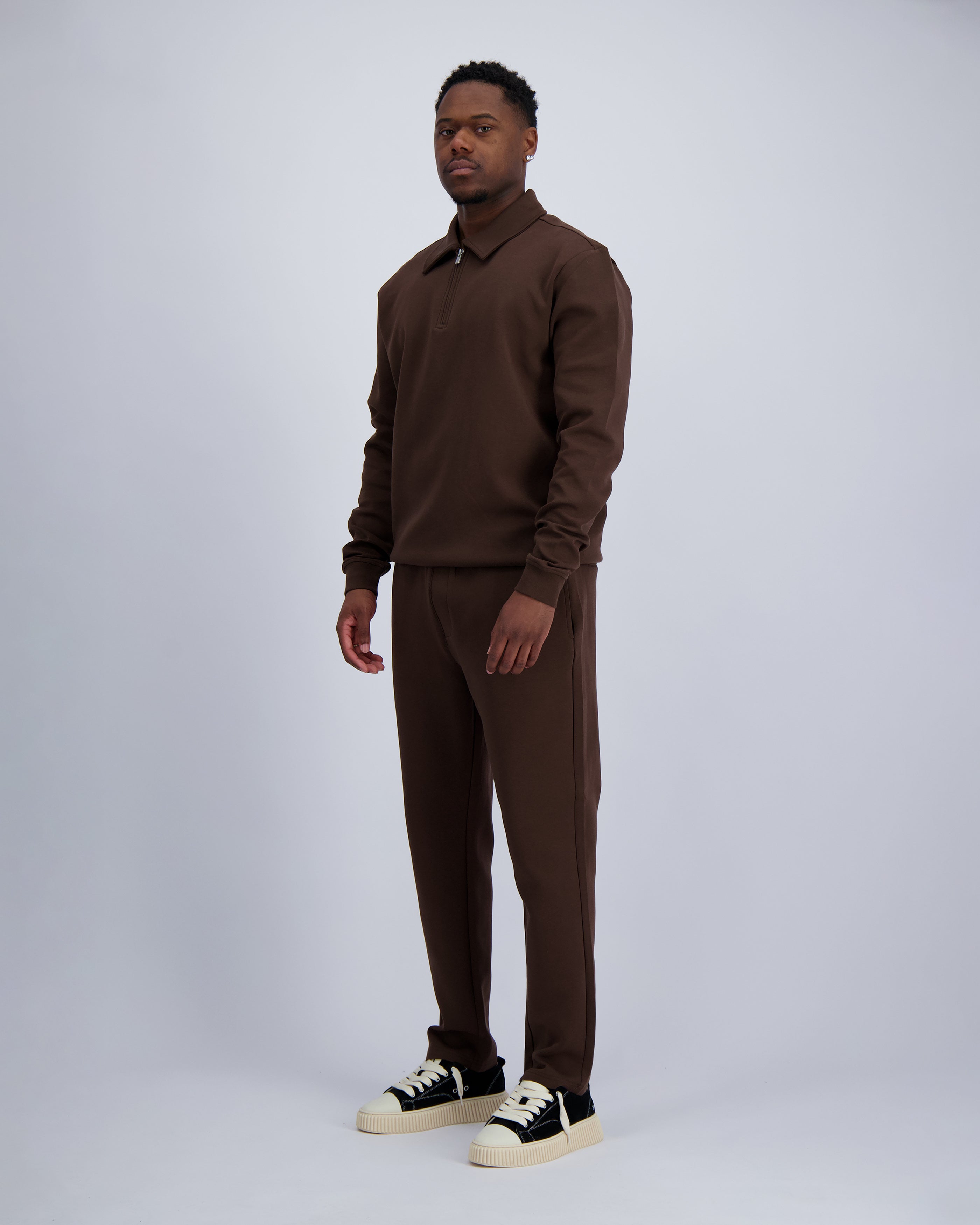 QZIP FLEX SUIT | Brown