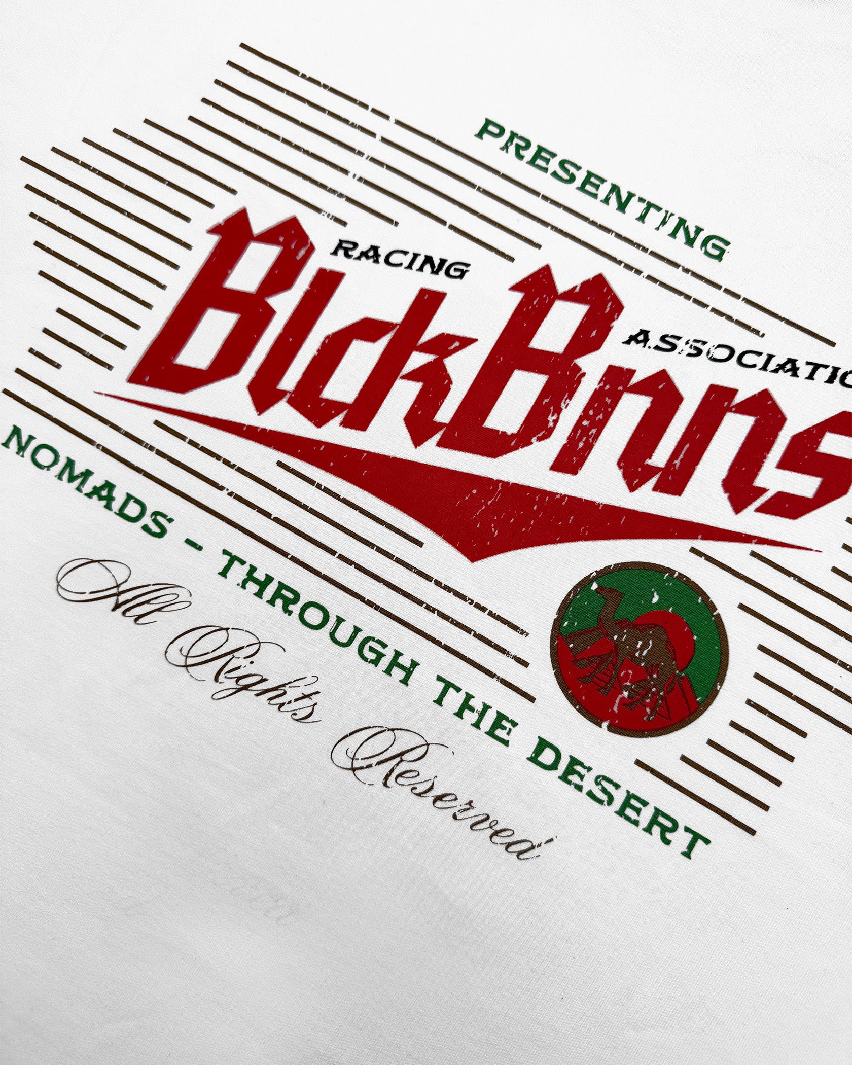 RACING ASSOCIATION T-SHIRT | White