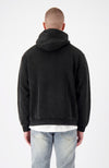 RIBCAGE HOODIE | Washed Black