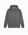 RIPPED ARCH HOODIE | Washed Black