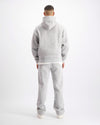 RIPPED MONOGRAM SWEATSUIT | Melange Grey