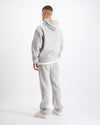 RIPPED MONOGRAM SWEATSUIT | Melange Grey