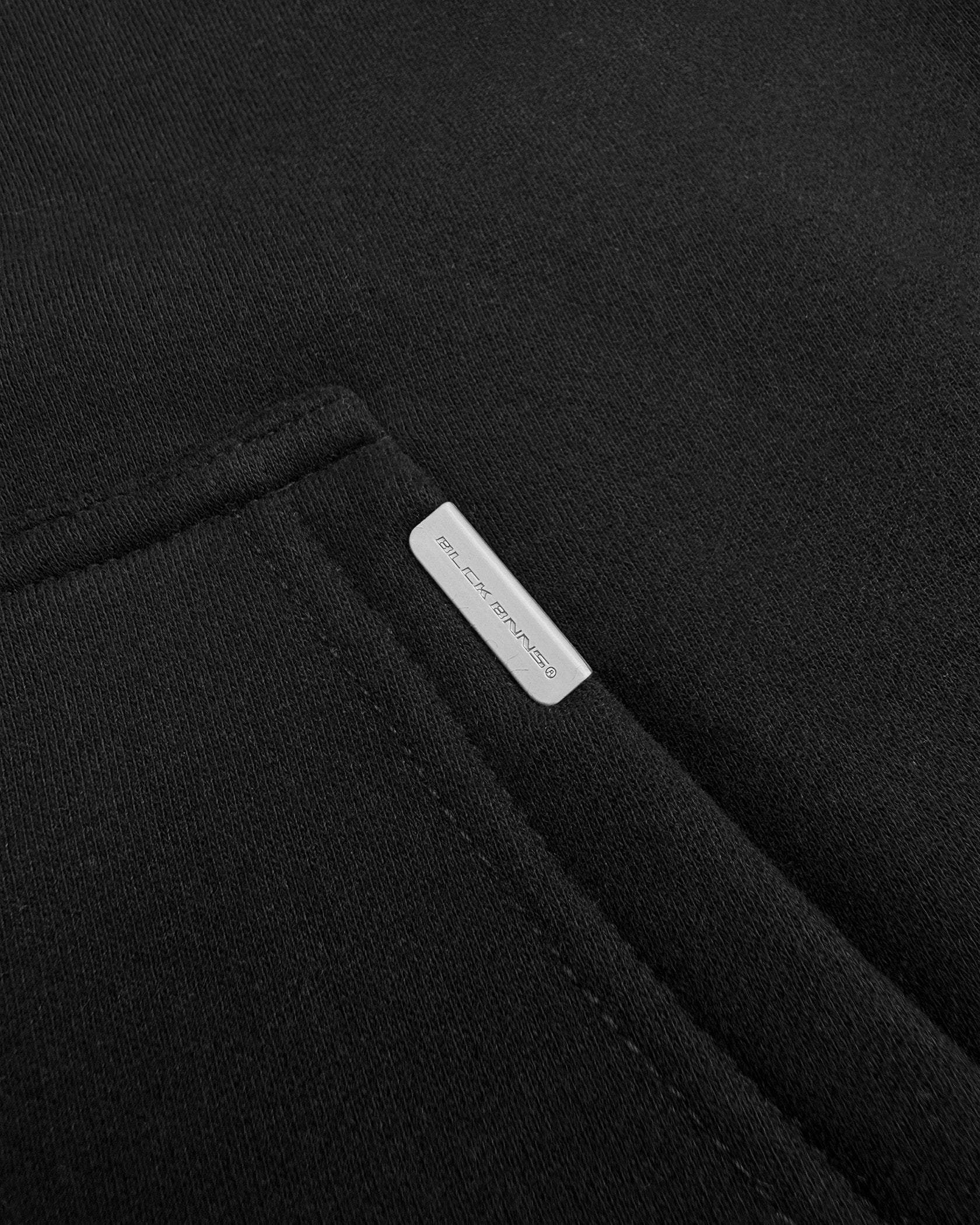 RIPPED ZIP HOODIE | Black