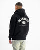 RIPPED ZIP HOODIE | Black