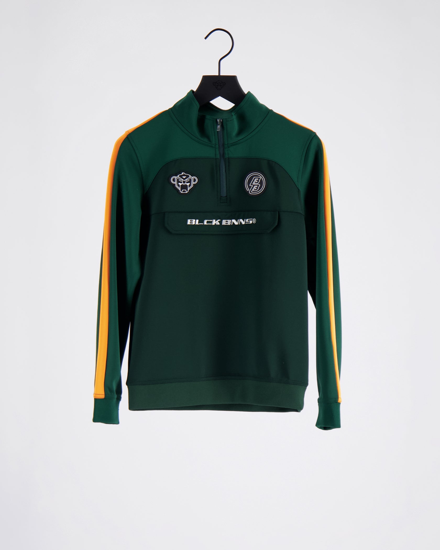 SAMPLE KIDS TOP | Dark green/Orange