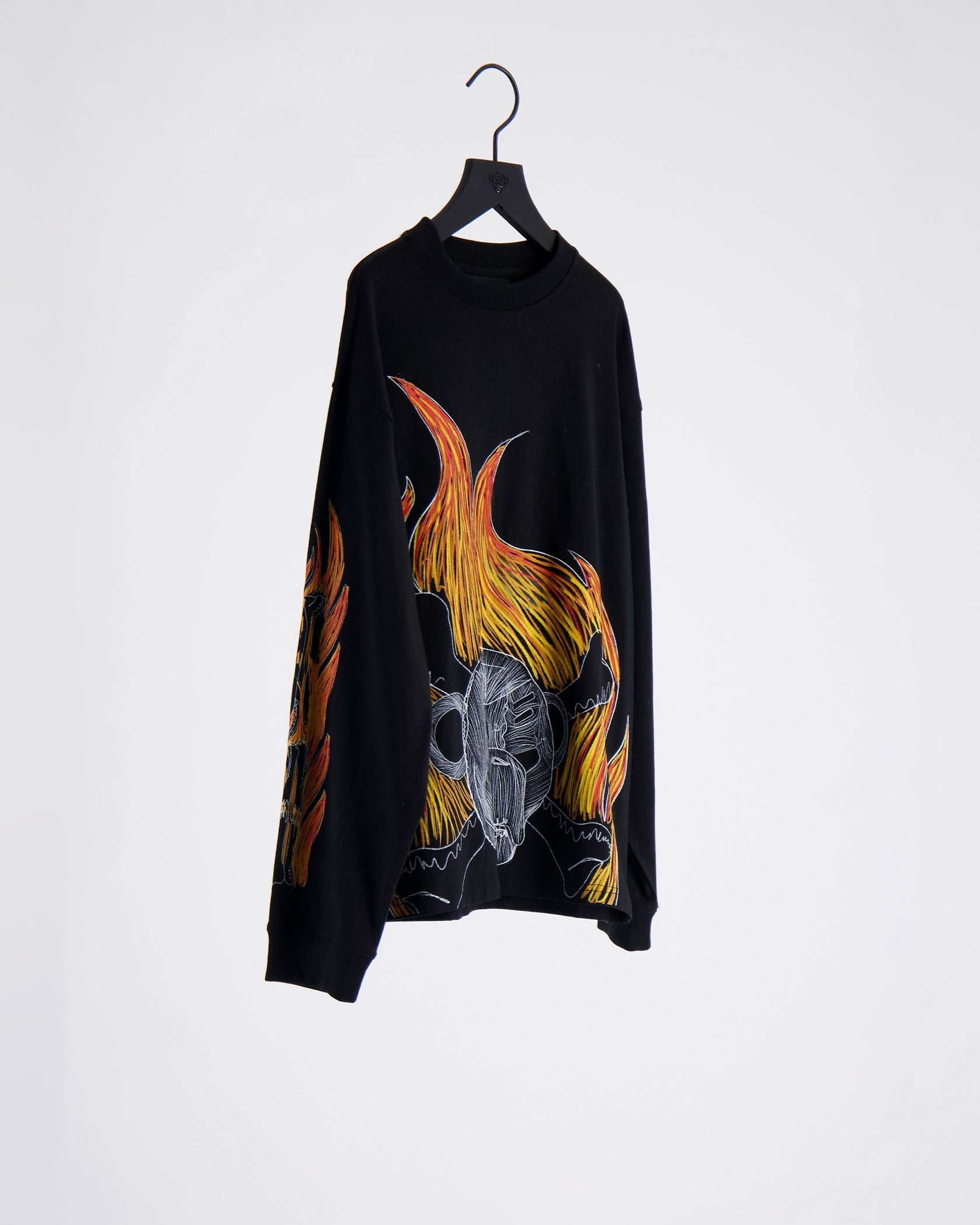 SAMPLE KIDS LONGSLEEVE | Black