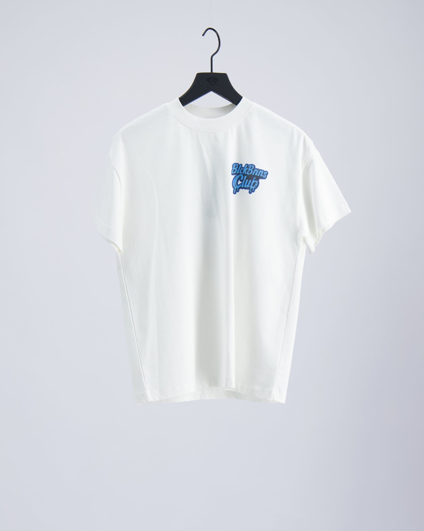 VOORBEELD KINDER-T-SHIRT | Wit/blauw