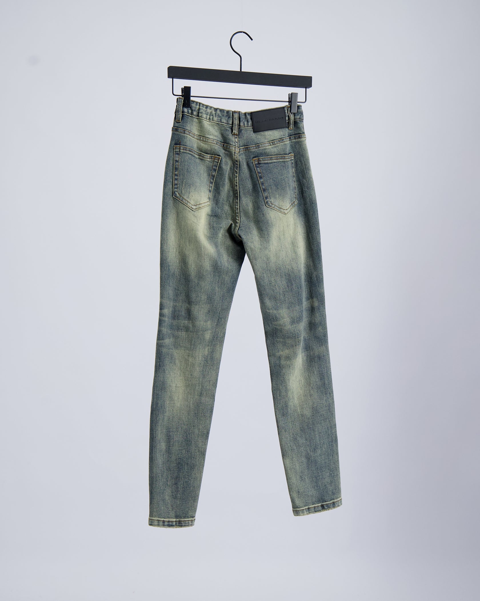 DENIMVOORBEELD | Donkerblauw/Geel