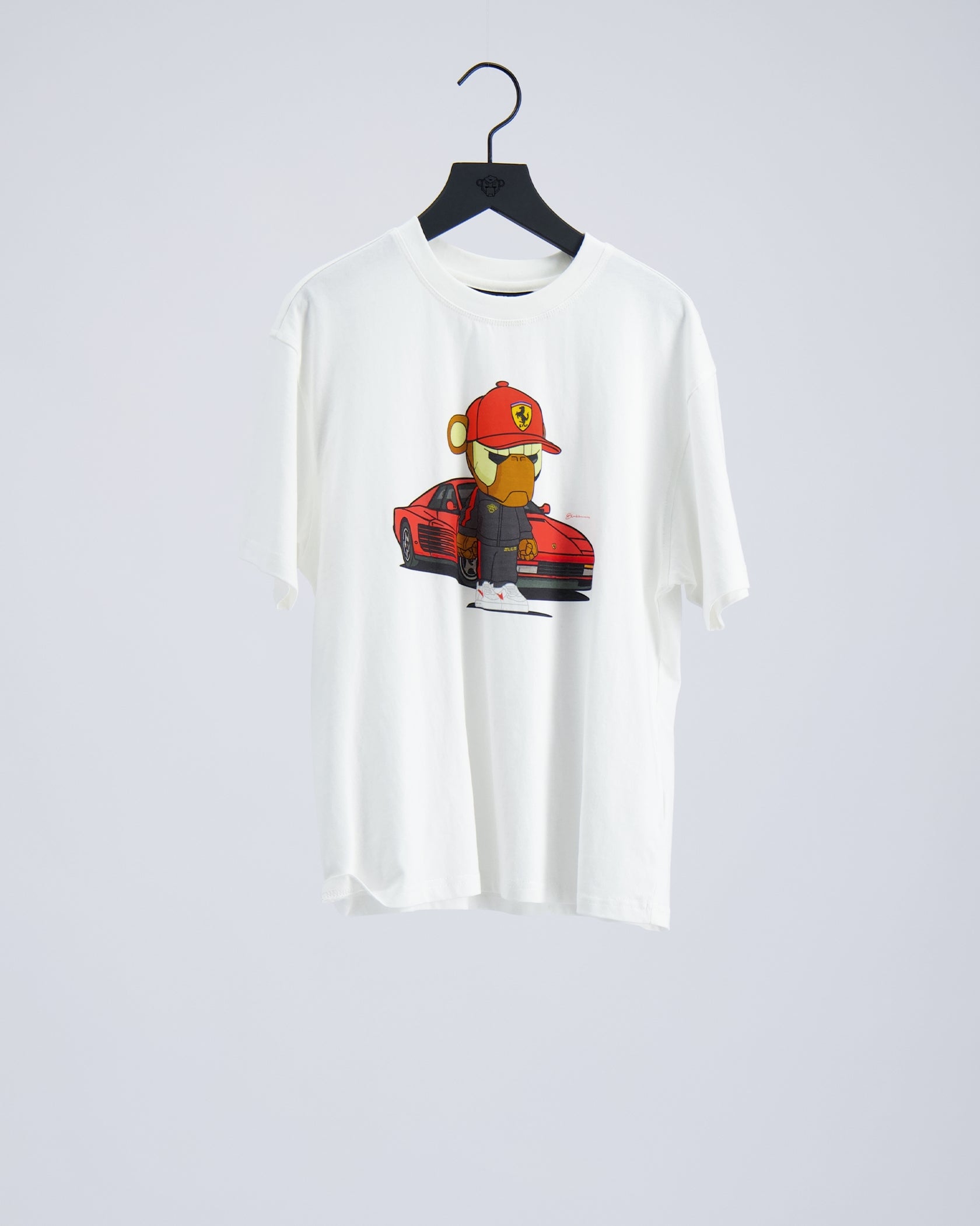 VOORBEELD KINDER-T-SHIRT | Wit/Rood