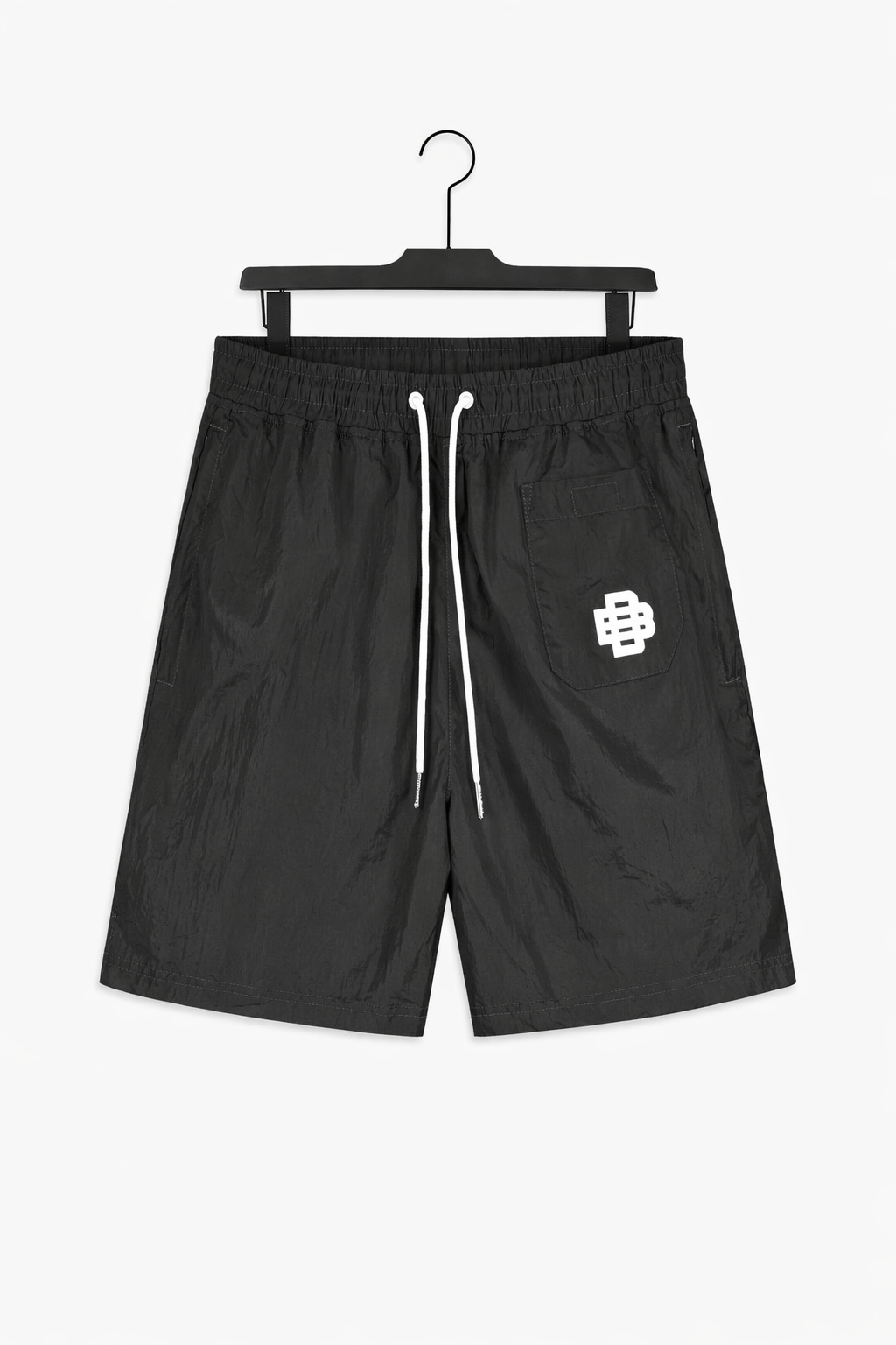 SAMPLE SALE MONOGRAM SWIMSHORTS | Black
